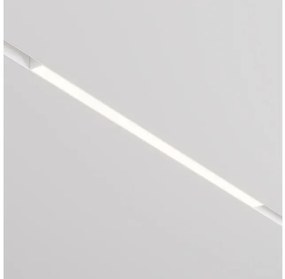 Έξυπνο Φωτιστικό Μαγνητικής Ράγας Exility LED 24W Λευκό Basis TR030-4-24W3K-WW-DS-W Maytoni TR030-4-24W3K-WW-DS-W