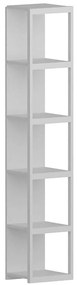 Βιβλιοθήκη Texas 875ZNA3607 33,7x29,5x180cm White