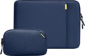Σετ θήκης φορητού υπολογιστή TOMTOC Defender-A13 + θήκης 14 ιντσών (Μπλε ναυτικό)