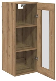 vidaXL Επιτοίχιο ντουλάπι Artisan Oak 34,5 x 34 x 90 εκ.