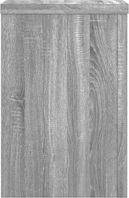 vidaXL Βάσεις Φυτών 2 Τεμ. Γκρι Sonoma 20x20x30 εκ. Επεξεργασμένο Ξύλο