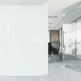 vidaXL Μεμβράνη Παραθύρου Αντιστ. Αμμοβ. Λευκό 60x2000 εκ PVC