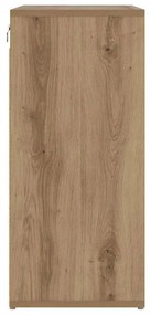 vidaXL Παπουτσοθήκη artisan δρυς 77.5 x 30 x 67 εκ. Επεξεργασμένο ξύλο