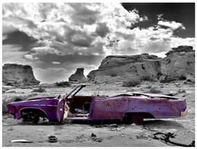 Φωτοταπετσαρία - Retro car on the Colorado Desert 350x270