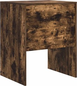 vidaXL Γραφείο Καπνιστό Δρύς 60 x 50 x 76 εκ.