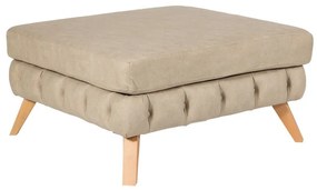 Artekko Σκαμπώ NIL 90x90x47 ύφασμα VENA 01 και ξύλινα πόδια Artekko 783-7159