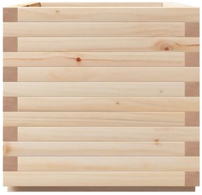 vidaXL Ζαρντινιέρα Κήπου 50x50x49,5 εκ από Μασίφ Ξύλο Πεύκου