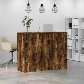vidaXL Γραφείο υποδοχής 135x50x103,5 εκ. Επεξεργασμένο Ξύλο