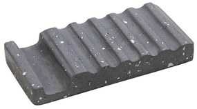 Σαπoυνοθήκη Ορθογώνια TZB108 16x8x2,3cm Dark Grey Espiel Cement