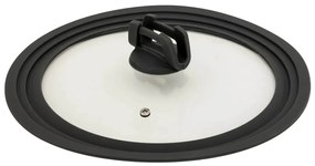 Universal Καπάκι για κατσαρόλες 5five με διαμέτρους 26cm, 28cm, 30cm και υποδοχή για κουτάλα