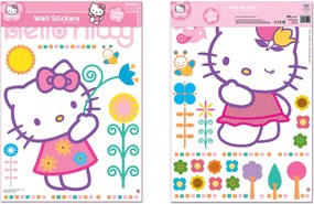 Hello Kitty αυτοκόλλητα τοίχου XL (5193)