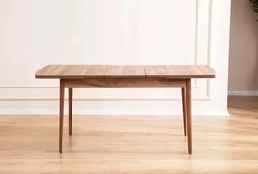 Extendable Dining Table &amp; Chairs Set (7 Pieces) Lidyana - Cream Cream