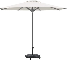 vidaXL Βάση ομπρέλας Art Deco Μαύρο Ø 45 x 39.5 εκ Σίδερο