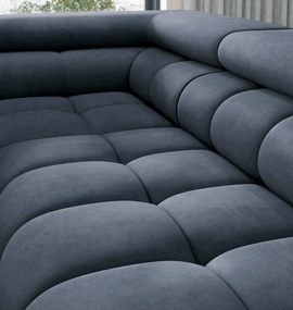 Γωνιακός καναπές Ferucce-Mple Skouro-Αριστερή