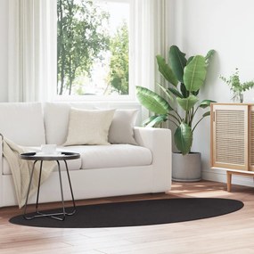 vidaXL Χαλί 'HUARTE' Σύντομη Ίνα Μαλακό και Πλενόμενο Μαύρο 100x200 εκ