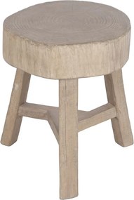 Βοηθητικό Τραπέζι Home ESPRIT Φυσικό 46 x 46 x 50 cm