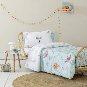 Σεντόνια Παιδικά Take Me To The Sea (Σετ 3τμχ) Multi Nima Single 170x255cm 100% Cotton