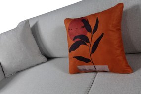 3-Seat Sofa-Bed Leon 3 Seater - Light Grey Light Grey