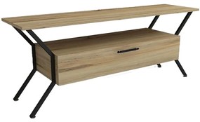 Έπιπλο Τηλεόρασης Tarz 854KLN3077 125x35x54cm Oak