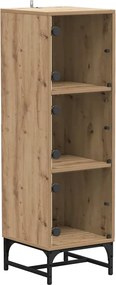 vidaXL Πλαϊνό γραφείο Artisan Oak 35 x 37 x 117 εκ.