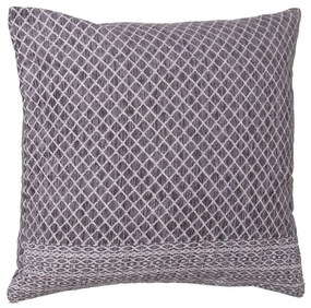 Μαξιλαροθήκη Διακοσμητική 2211 Grey Viopros 42X42 42x42cm Chenille