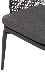 ΣΕΤ LOUNGE 3TMX ΕΞ.ΧΩΡΟΥ OREGO HM21106.01 ΑΛΟΥΜΙΝΙΟ ΣΕ ΣΚΟΥΡΟ ΓΚΡΙ