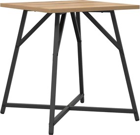 vidaXL Σετ βοηθητικά τραπεζάκια 2 τμχ. Δρυς Artisan και Μαύρο