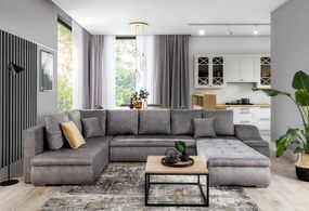 Γωνιακός καναπές Ginny-Gkri Skouro-Δεξιά