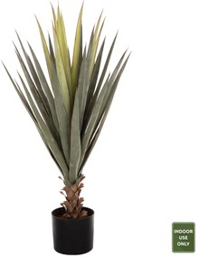 ΔΙΑΚΟΣΜΗΤΙΚΟ ΣΥΝΘΕΤΙΚΟ ΦΥΤΟ HM7986 SISAL AGAVE ΣΕ ΓΛΑΣΤΡΑ Φ15,5x14,5-96Υεκ.