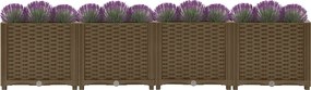 vidaXL Υπερυψωμένο Κρεβάτι 160x40x38 εκ. από Πολυπροπυλένιο