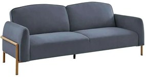 Καναπές - Κρεβάτι Molino Ε9415,1 218x85x83cm Dark Grey