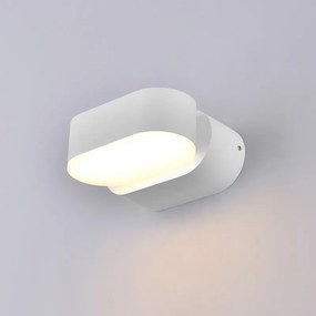 Φωτιστικό Τοίχου Epistar MTN-74781 Led 6W 4000K 660lm IP54 11x9,6x5,4cm White Metanor