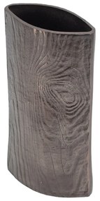 Artekko Zebra Διακοσμητικό Βάζο Μέταλλο Γκρι (15.5x6.5x25)cm Artekko 48660