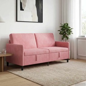 vidaXL Καναπές με Αποθήκευση Ροζ 172 x 78 x 87 εκ Πολυεστέρας