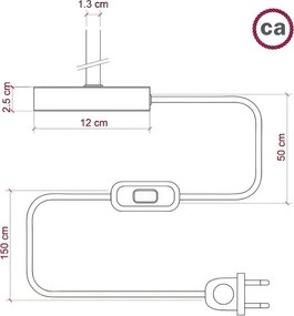 Επιτραπέζιο Φωτιστικό Μεταλλικό Alzaluce Tiche Λευκό ΜΑΤ Dimmer