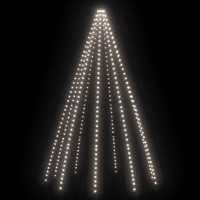 Χριστουγεννιάτικα Λαμπάκια Χταπόδι 400 LED Ψυχρό Λευκό 400 εκ. - Λευκό