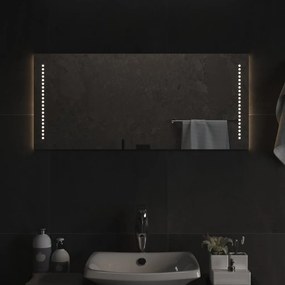 vidaXL Καθρέφτης Μπάνιου με LED 40x90 εκ.