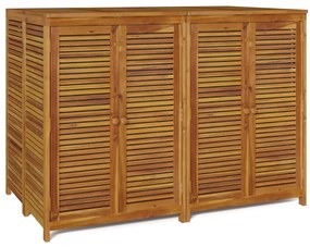 vidaXL Μπαούλο Αποθήκευσης Κήπου 140x87x104 εκ. από Μασίφ Ξύλο Ακακίας