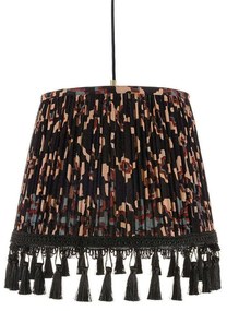 Φωτιστικό Οροφής Zold Dark CL50343 ø25xø35xH25 Anthracite-Multi MindTheGap Metal, Fabric