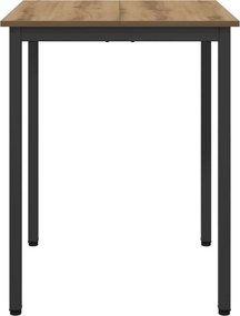 vidaXL Τραπεζαρίες 60 x 60 x 75 cm Επεξεργασμένο Ξύλο Artisan Δρυς