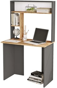 Γραφείο 956LCS1135 90x51,6x148,6cm Anthracite-Pine