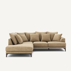 Γωνιακός καναπές από βαμβακερό ύφασμα, ARMENTO