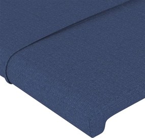 vidaXL Κεφαλάρια Μπλε 144x5x78/88 εκ. Ύφασμα