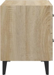 vidaXL Κομοδίνο Sonoma Δρυς 40 x 35 x 47,5 εκ.