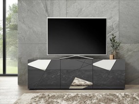 Vito Έπιπλο Τηλεόρασης Ανθρακί 181x42x57