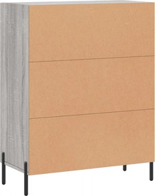 VidaXL Ντουλάπι Γκρι Sonoma 69,5 x 34 x 90 εκ. από Επεξεργασμένο Ξύλο