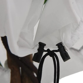 vidaXL Κάλυμμα Φυτών Αντιπαγετικό με Φερμουάρ 70 γρ./μ² 3,93x3 μ.