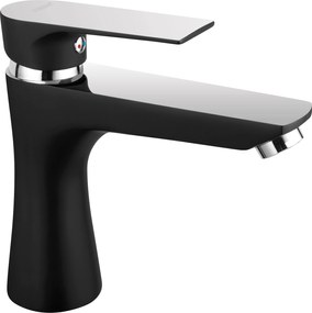 Ferro Algeo Square BAQ2BLC Black/Chrome - Μπαταρία νιπτήρα