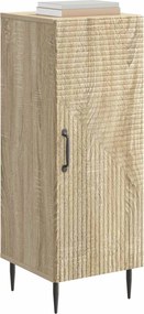 vidaXL Πλαϊνό γραφείο Sonoma Δρυς 33 x 34,5 x 89,5 εκ