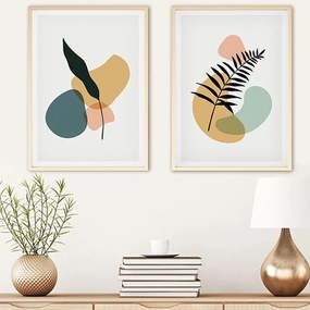 Πίνακας σε καμβά Keniko pakoworld δίπτυχος με ψηφιακή εκτύπωση 50x3x70εκ